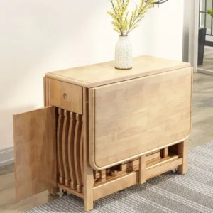 Expandable Dining Table with Chairs