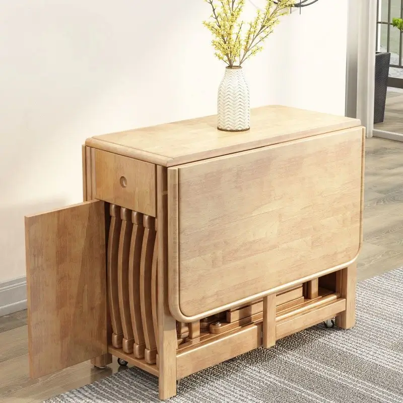 Expandable Dining Table with Chairs